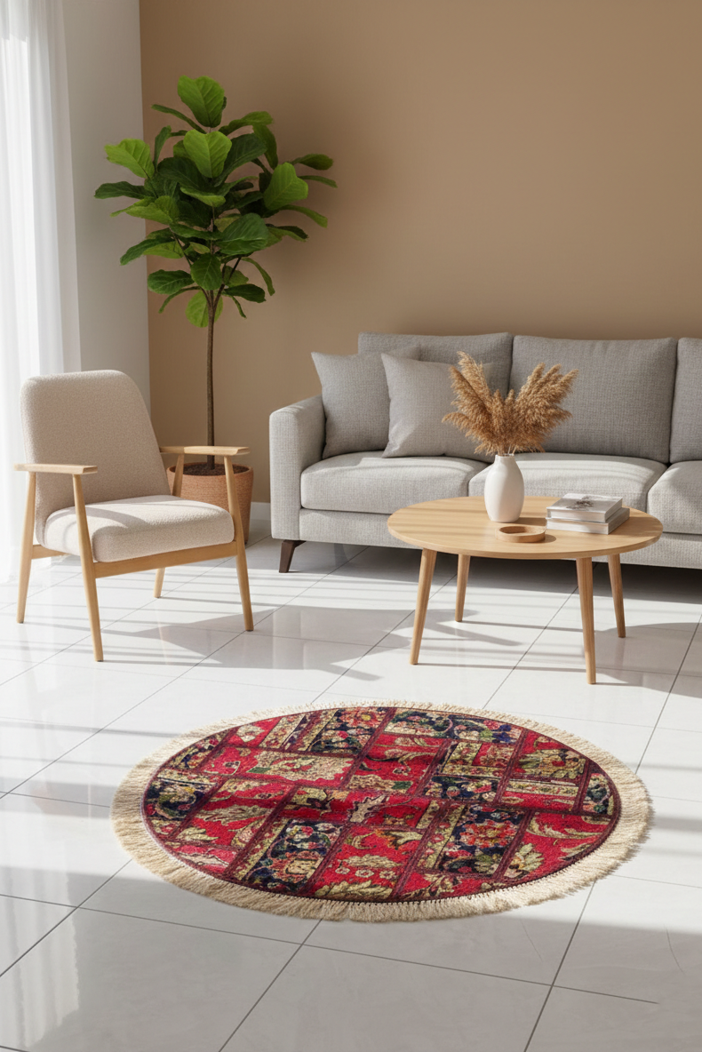 Crimson & Ivory Circle Collection