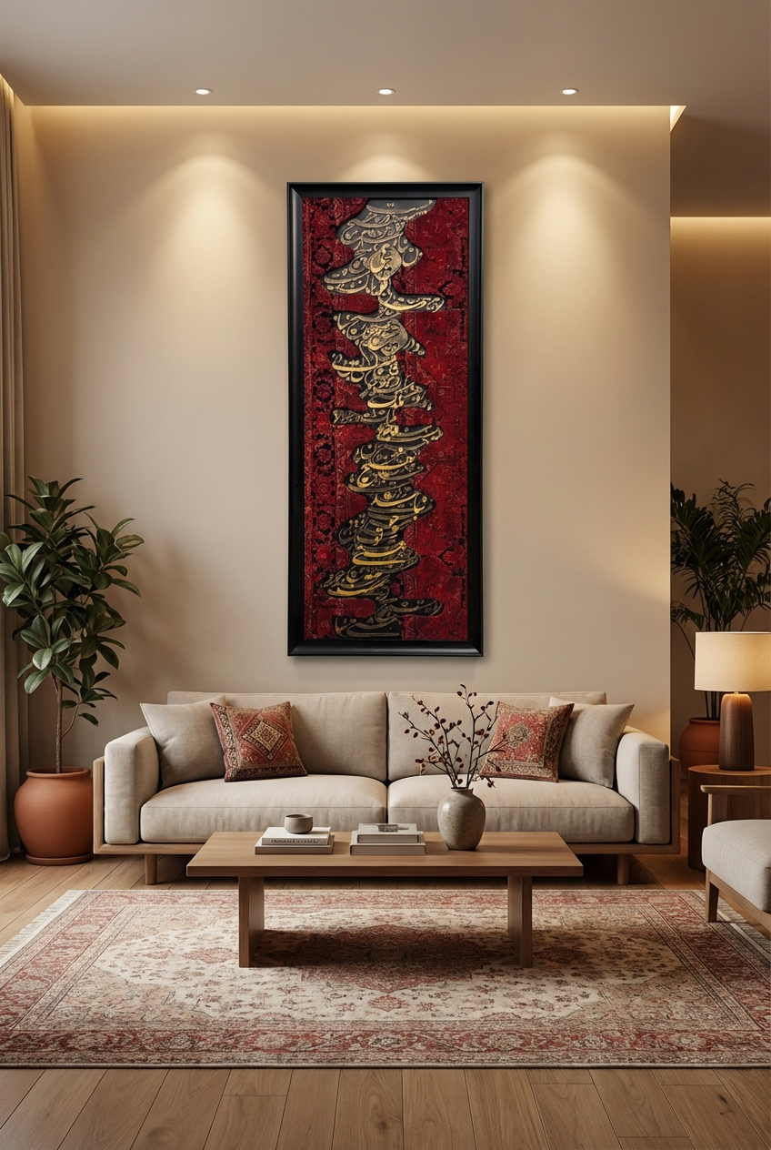 Red Harmony Wall Collection