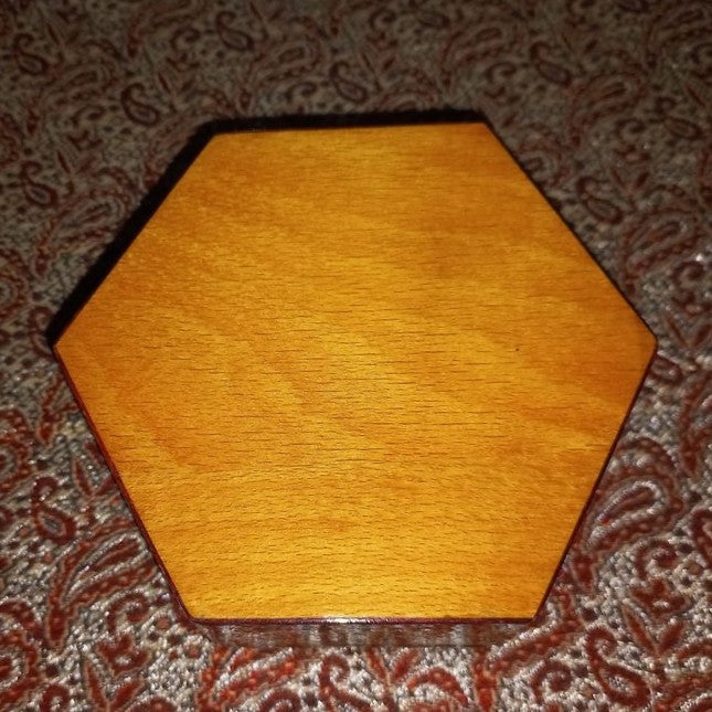 Persian Khatamkari Jewelry & Décor Box - Handcrafted Wooden Inlay from Isfahan