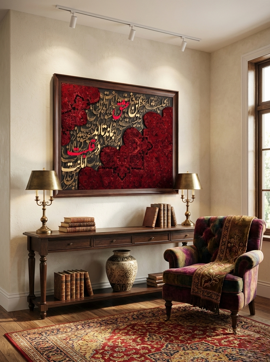 Red Harmony Wall Collection