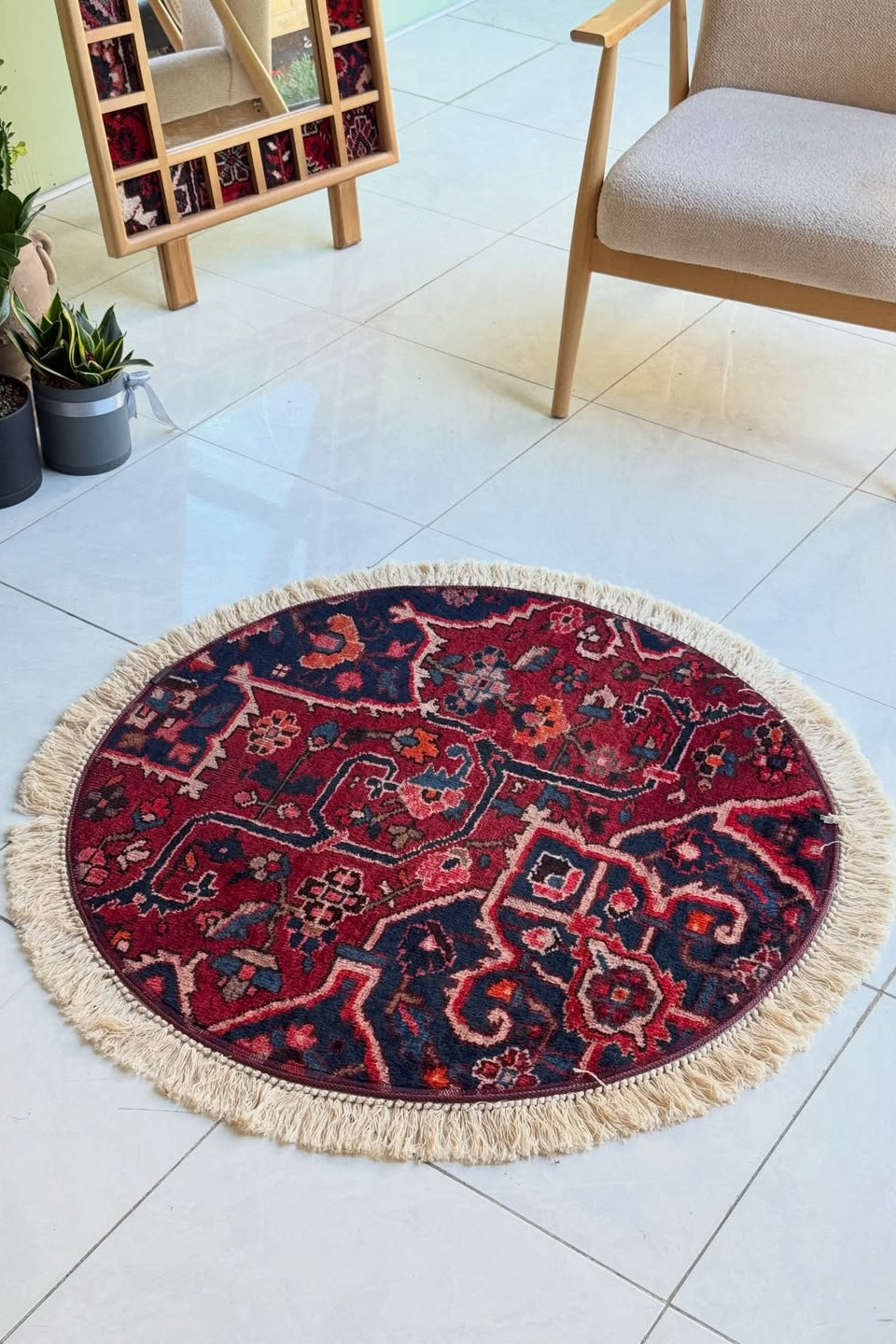 Crimson & Ivory Circle Collection