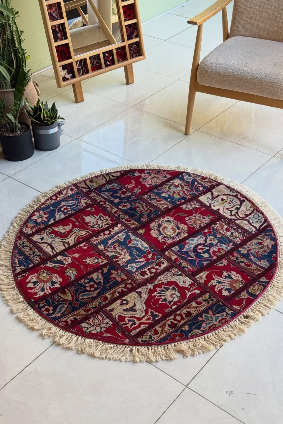 Crimson & Ivory Circle Collection