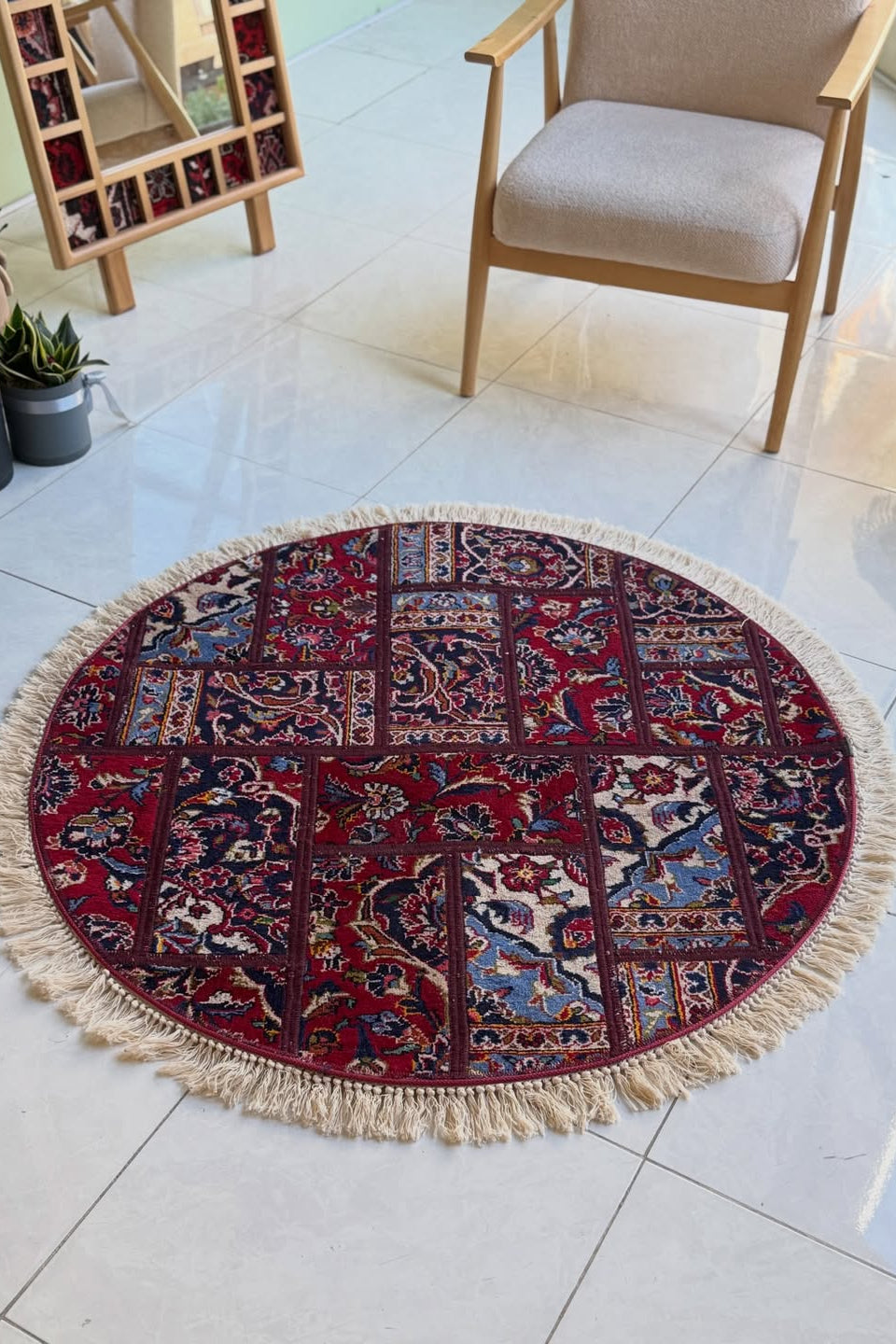 Crimson & Ivory Circle Collection
