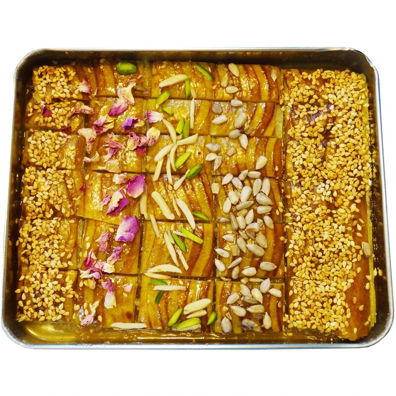 Persian Delight Trio – Baklava, Sohan &amp; Gaz Gift Pack