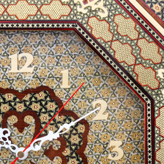 Persian Khatamkari Jewelry & Décor Box - Handcrafted Wooden Inlay from Isfahan