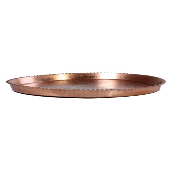 Set of 5 Elegant Copper Serving Dishes