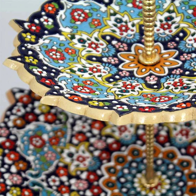 Hand-Painted Persian Copper & Pottery Decorative Collection-Isfahan Artistry