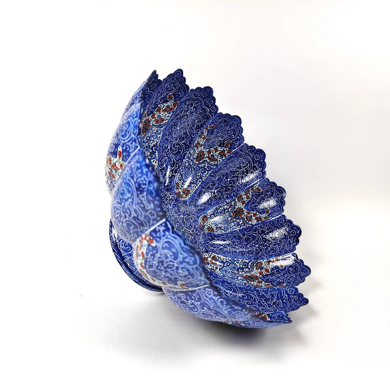 Hand-Painted Persian Copper & Pottery Decorative Collection-Isfahan Artistry