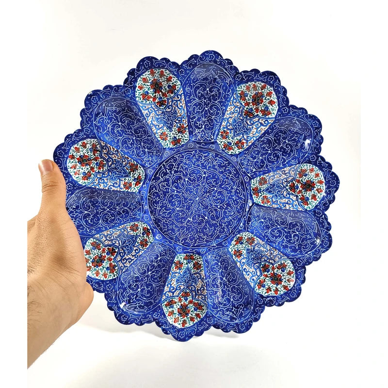 Hand-Painted Persian Copper & Pottery Decorative Collection-Isfahan Artistry